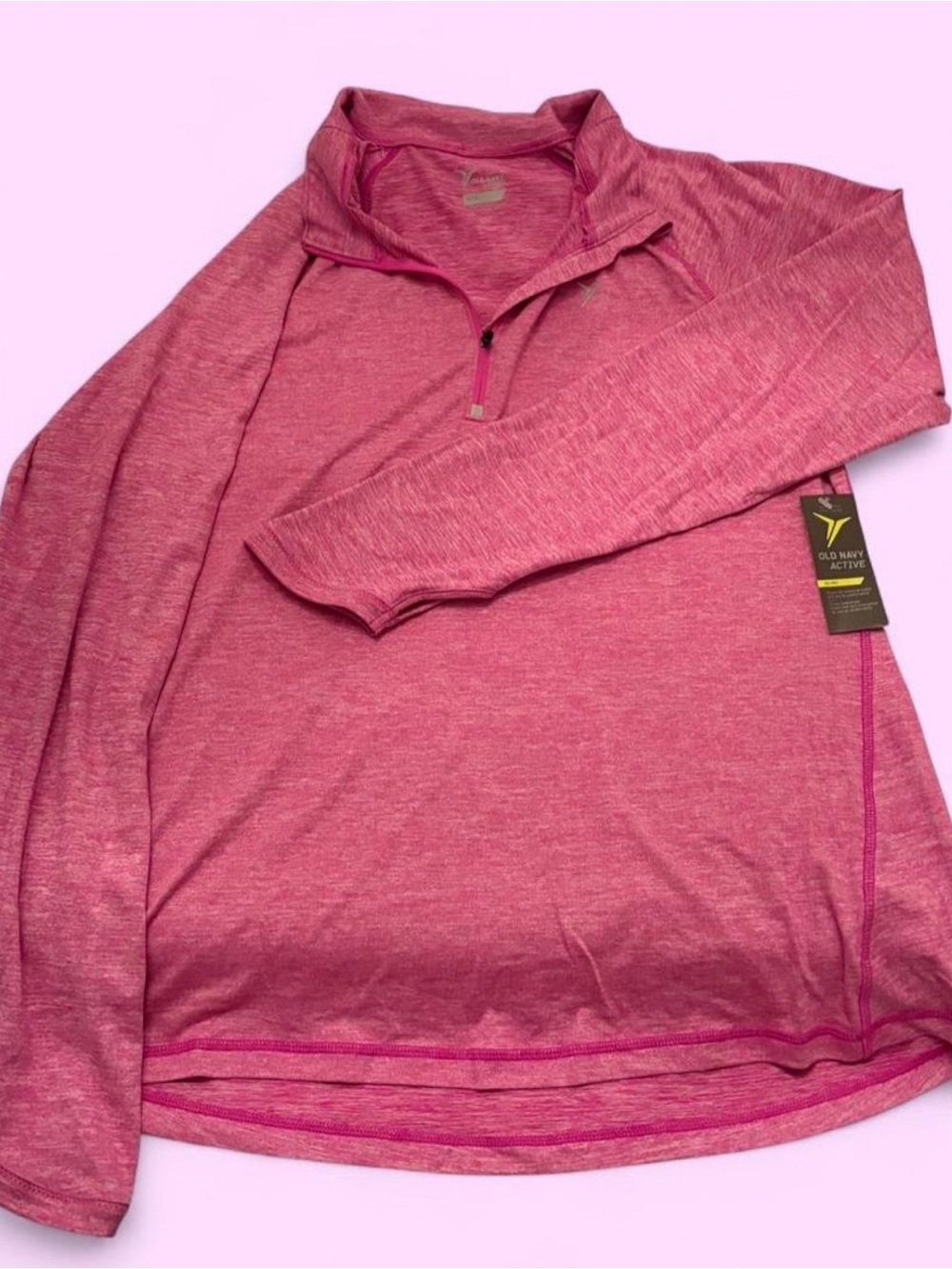 Old Navy Active Women’s Pink Quarter-Zip